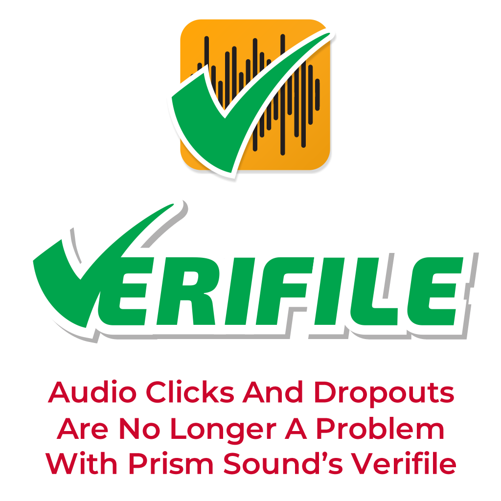 Prism Sound Verifile Software