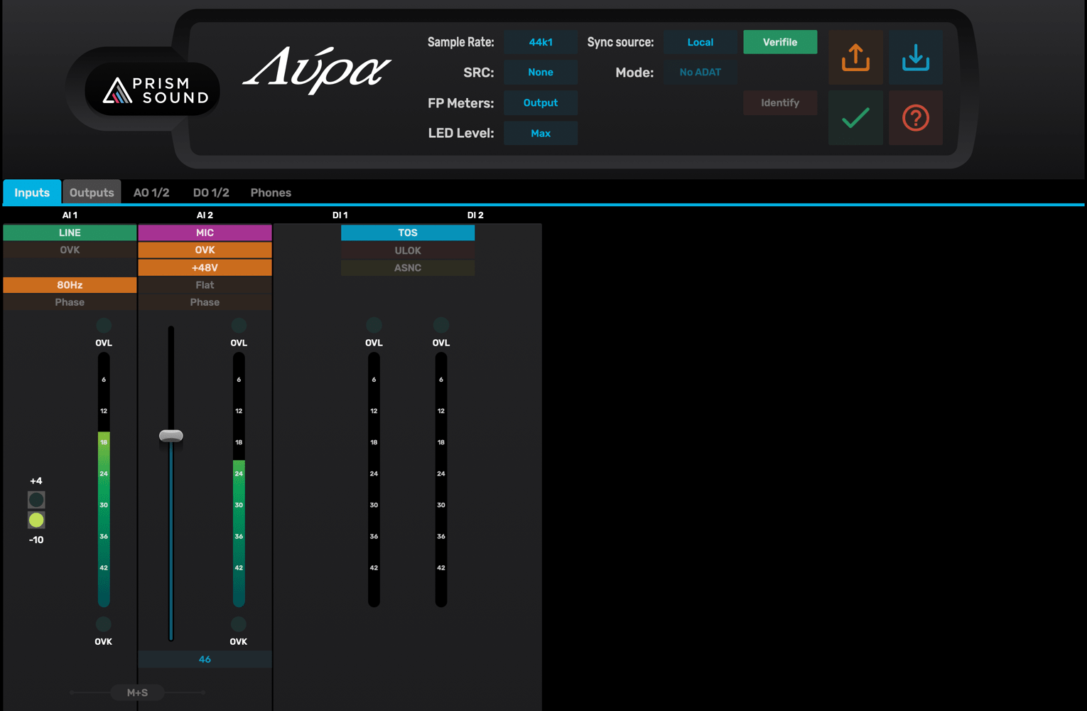 Lyra 1 Software - Prism Sound