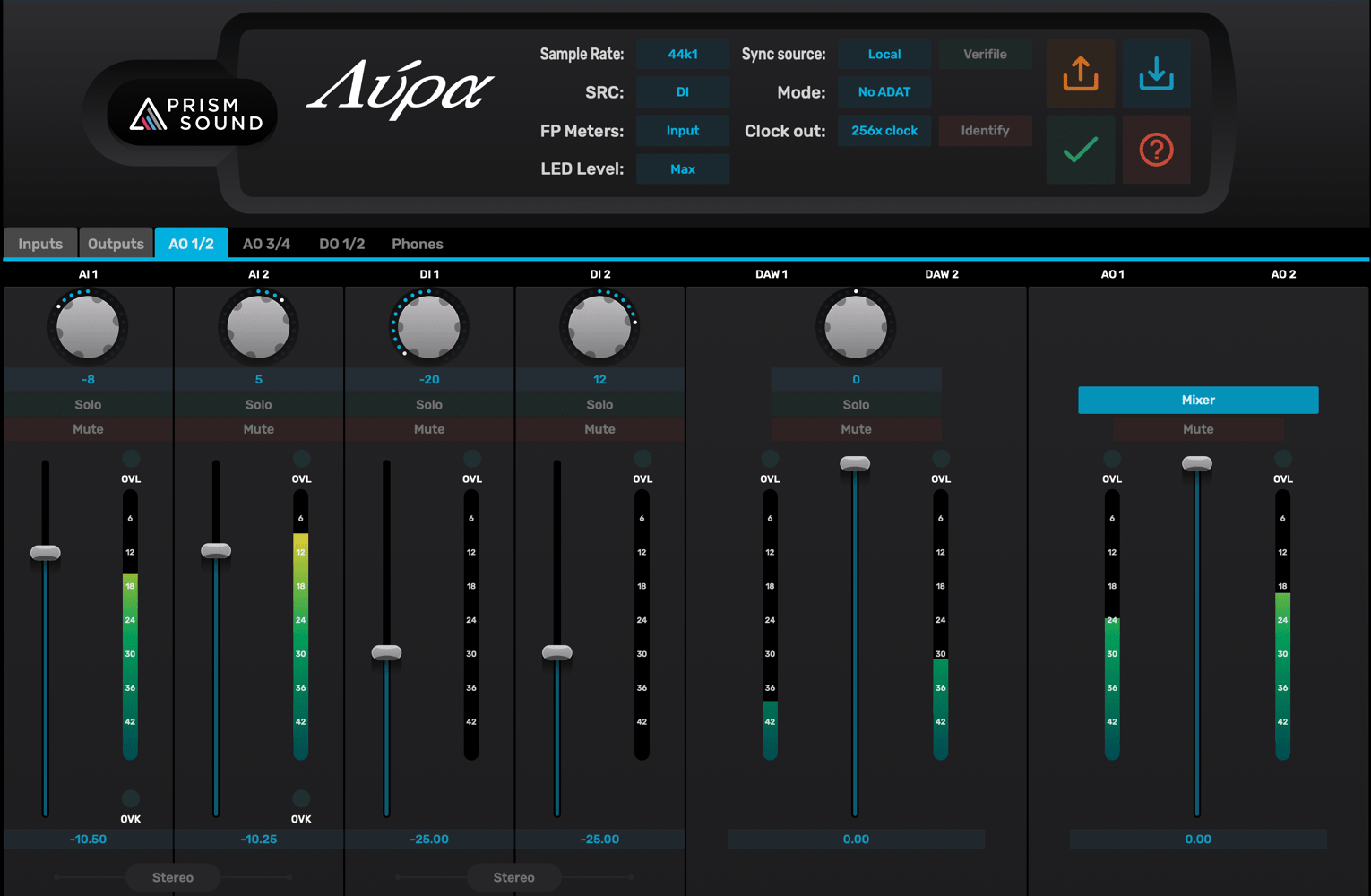 Lyra 2 Software - Prism Sound