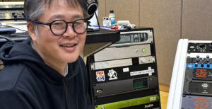 Jung Moo Kyung with his Dream ADA-128 Converter