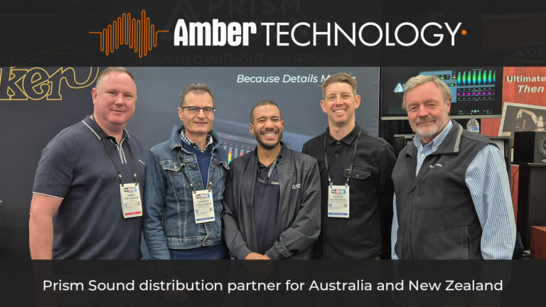 Prism Sound appoints Amber Technology as distribution partner for Australia and New Zealand