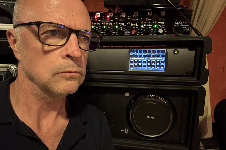 Donal Hodgson and his Prism Sound Dream ADA Converter